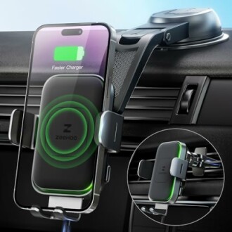 Wireless Car Charger Comparison: CHGeek vs ZEEHOO DUOXX - Which is the Best Auto Clamping Car Charger Phone Holder?